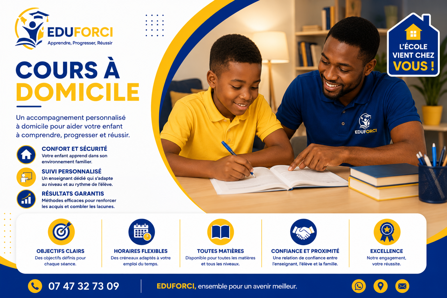 Cours à domicile